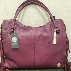 BNWT VINCE CAMUTO RAE - SIDE FRINGE TOTE